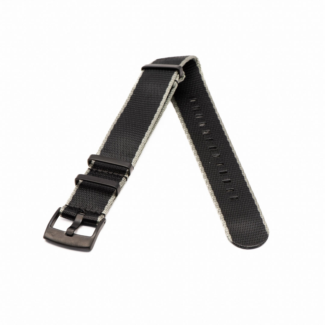 AlphaShark - Black & Silver - BluShark Straps