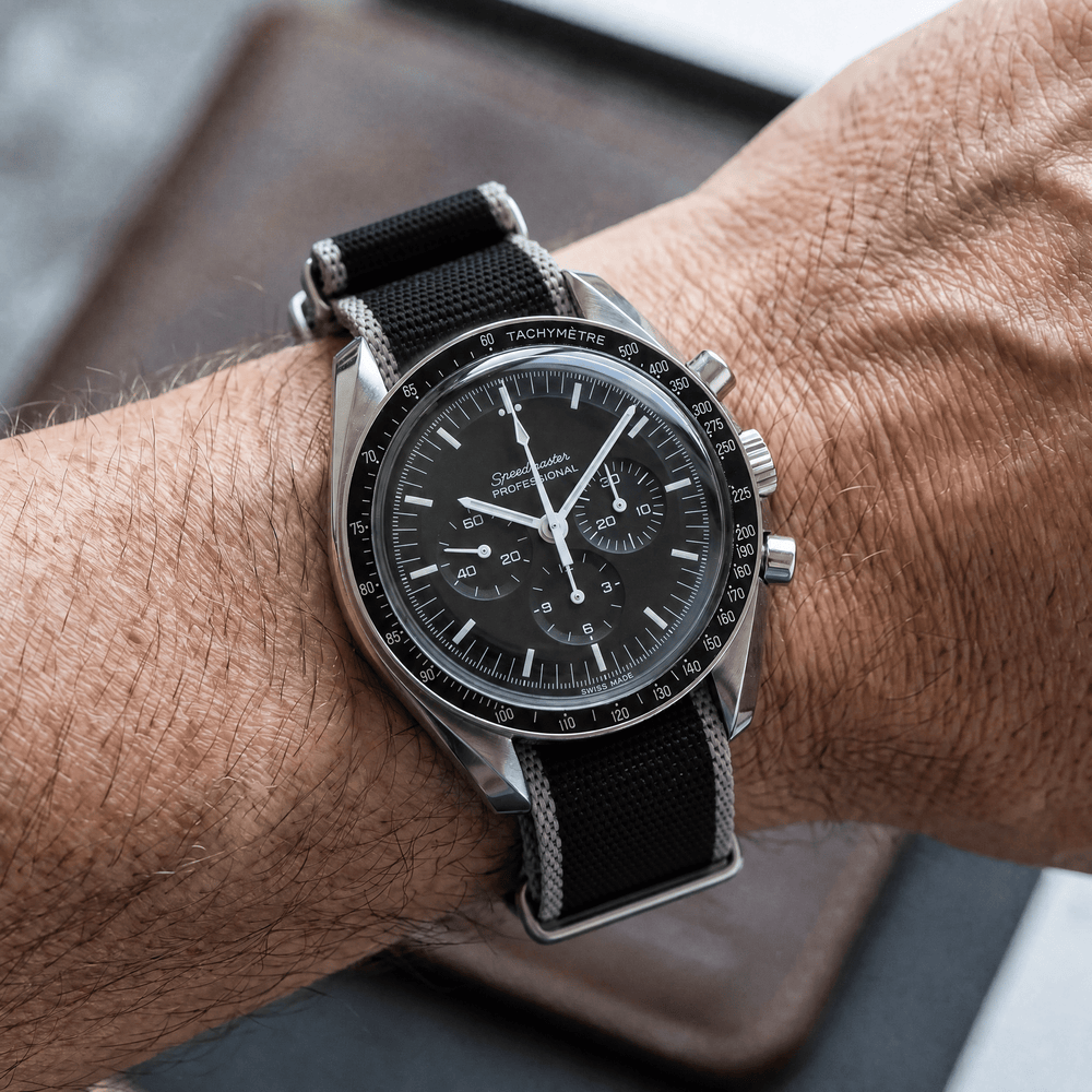 AlphaShark - Black & Silver - BluShark Straps