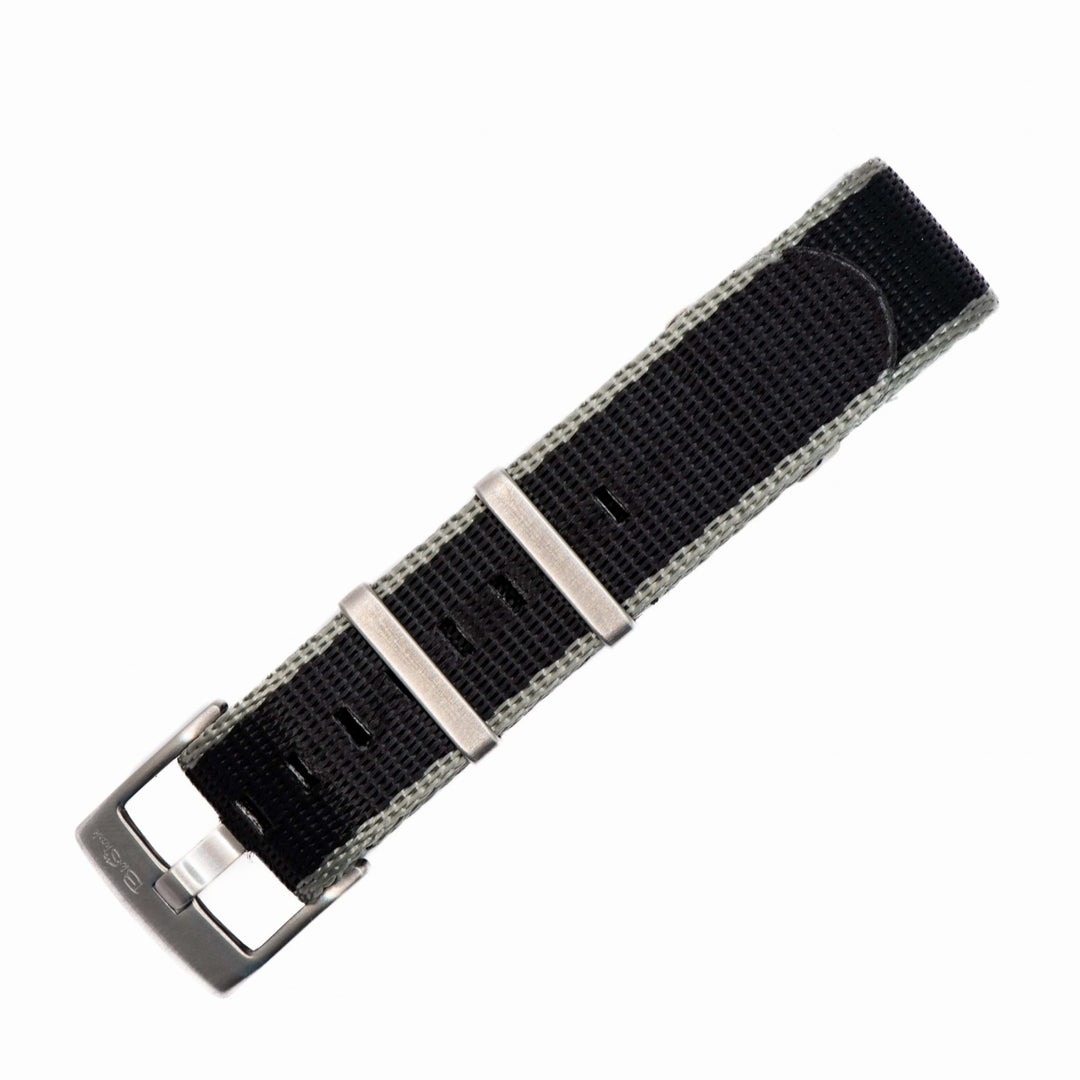 AlphaShark - Black & Silver - BluShark Straps