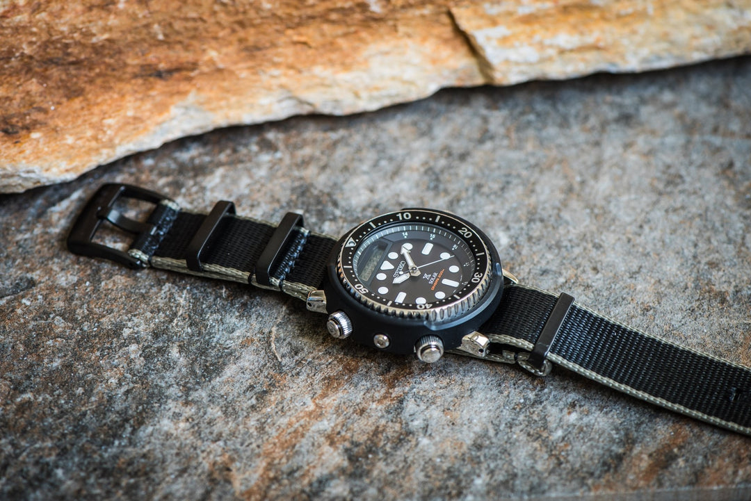 AlphaShark - Black & Silver - BluShark Straps