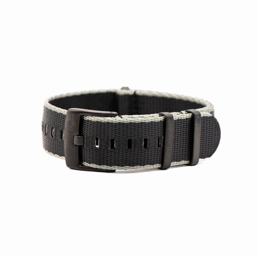 AlphaShark - Black & Silver - BluShark Straps