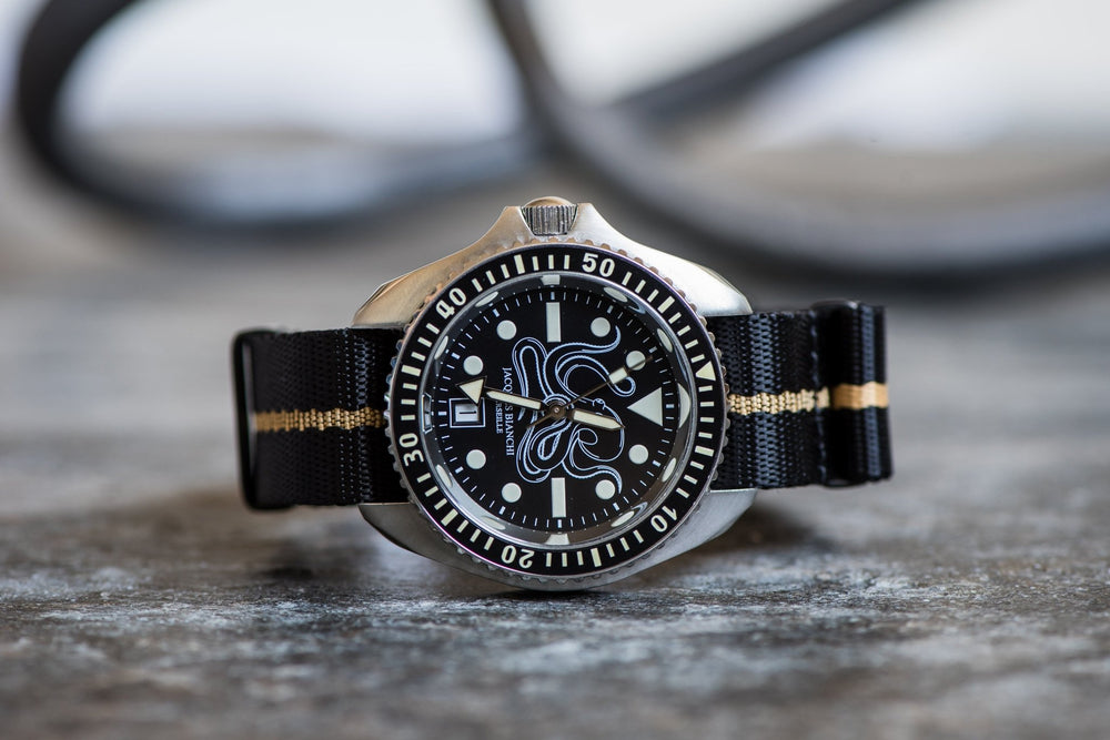 AlphaShark - Black & Tan - BluShark Straps