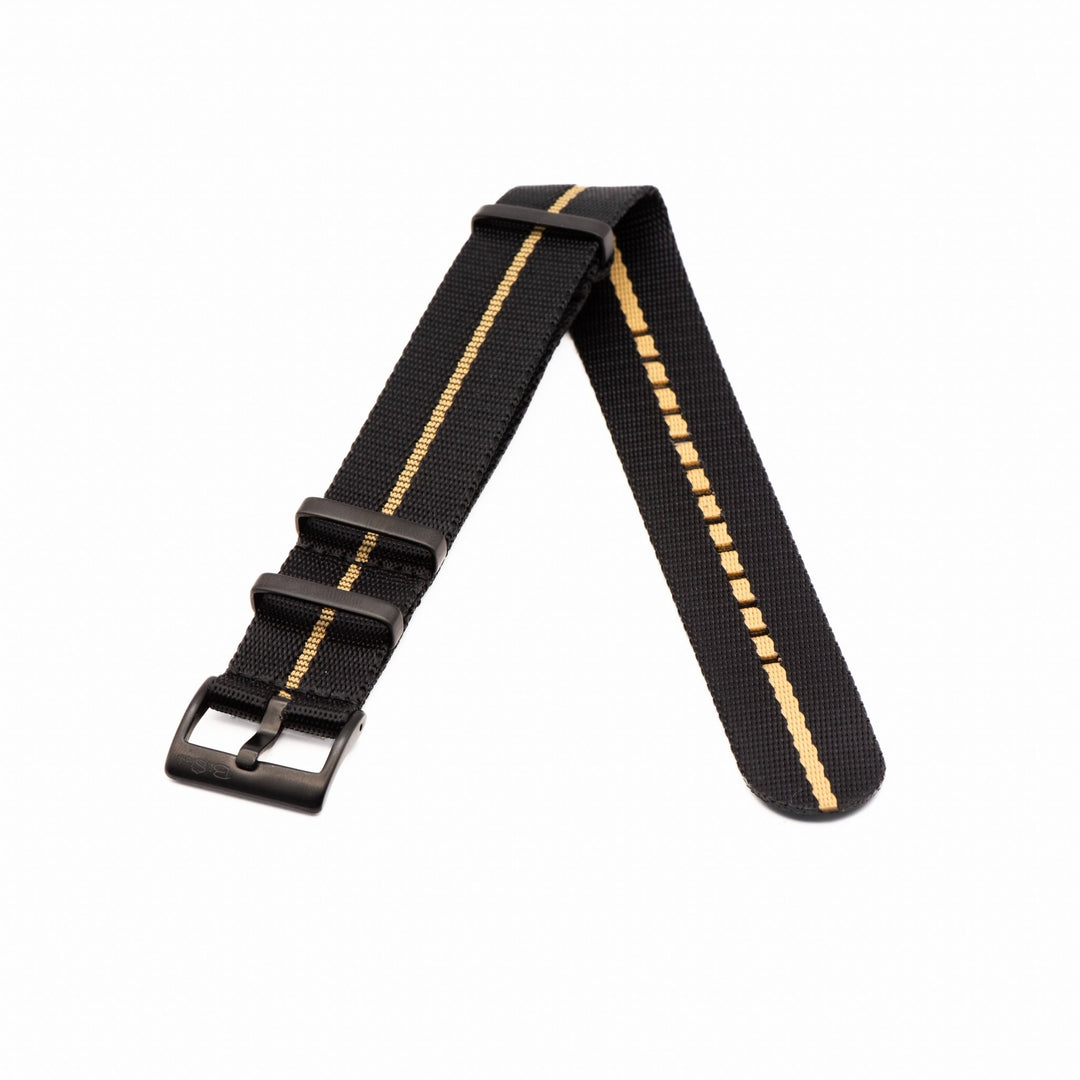 AlphaShark - Black & Tan - BluShark Straps