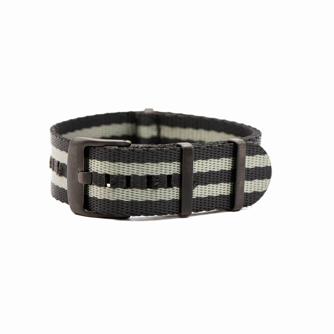 AlphaShark  - BluShark Straps pvd buckle - side view