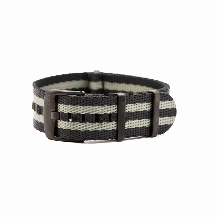 AlphaShark  - BluShark Straps pvd buckle - side view