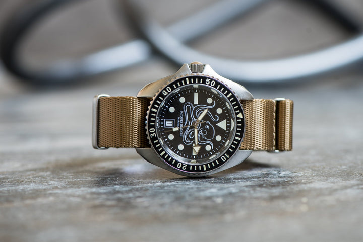 AlphaShark - British Khaki - BluShark Straps