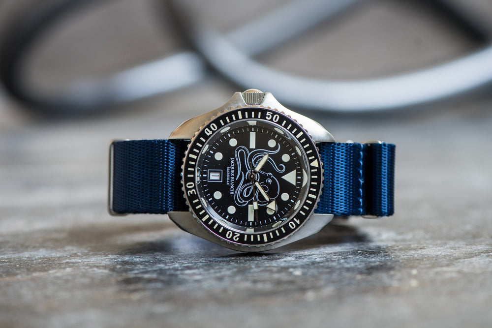 AlphaShark - Navy Blue - BluShark Straps