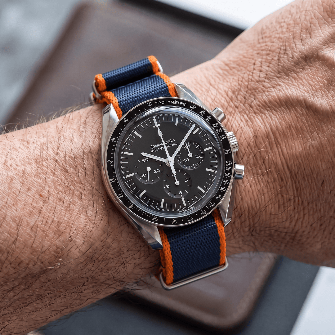 AlphaShark - Navy & Orange - BluShark Straps