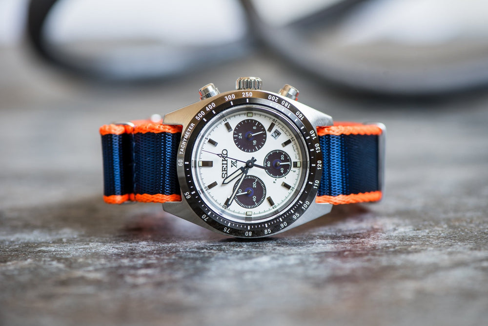 AlphaShark - Navy & Orange - BluShark Straps