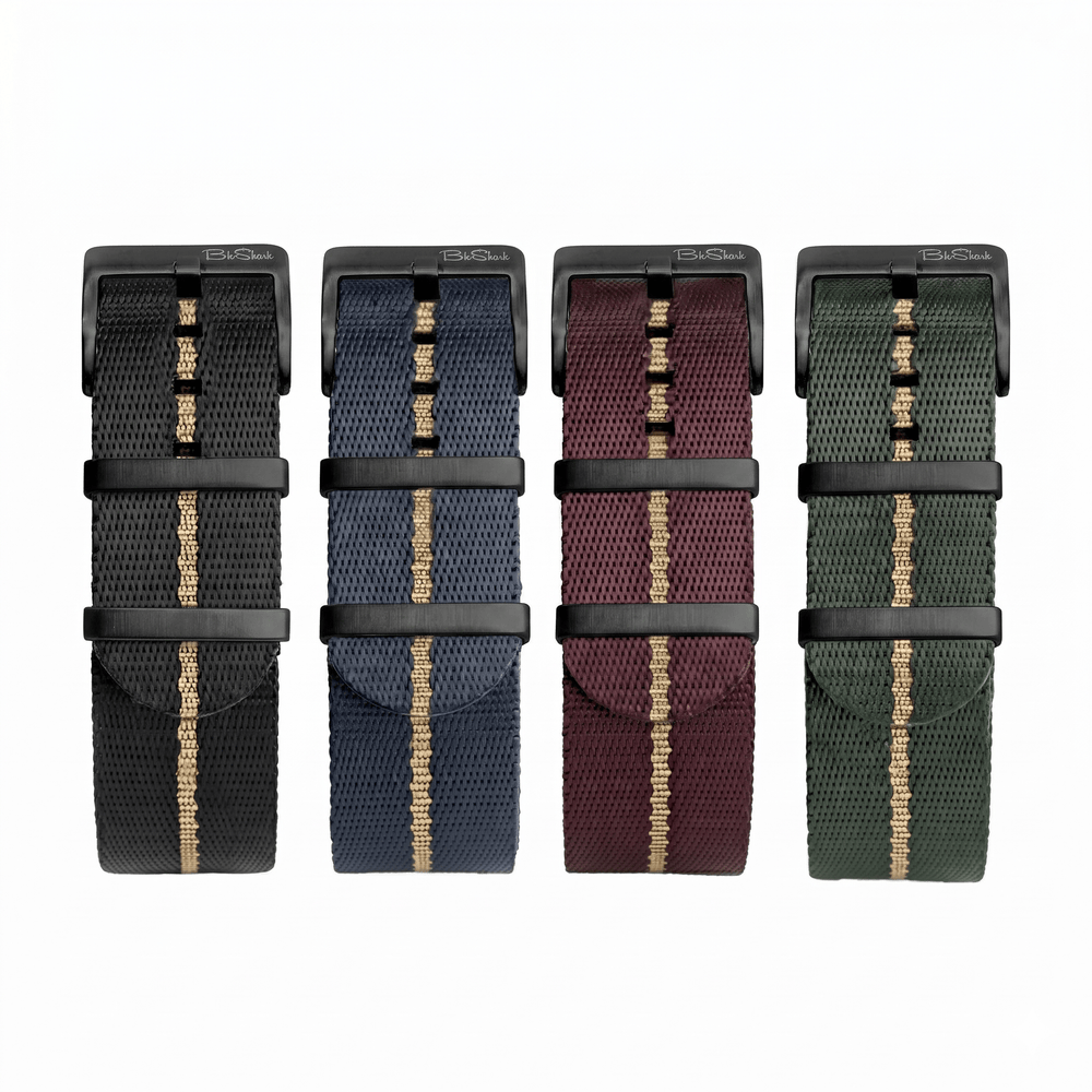 AlphaShark - Pin Stripe - 4 Pack Bundle - BluShark Straps