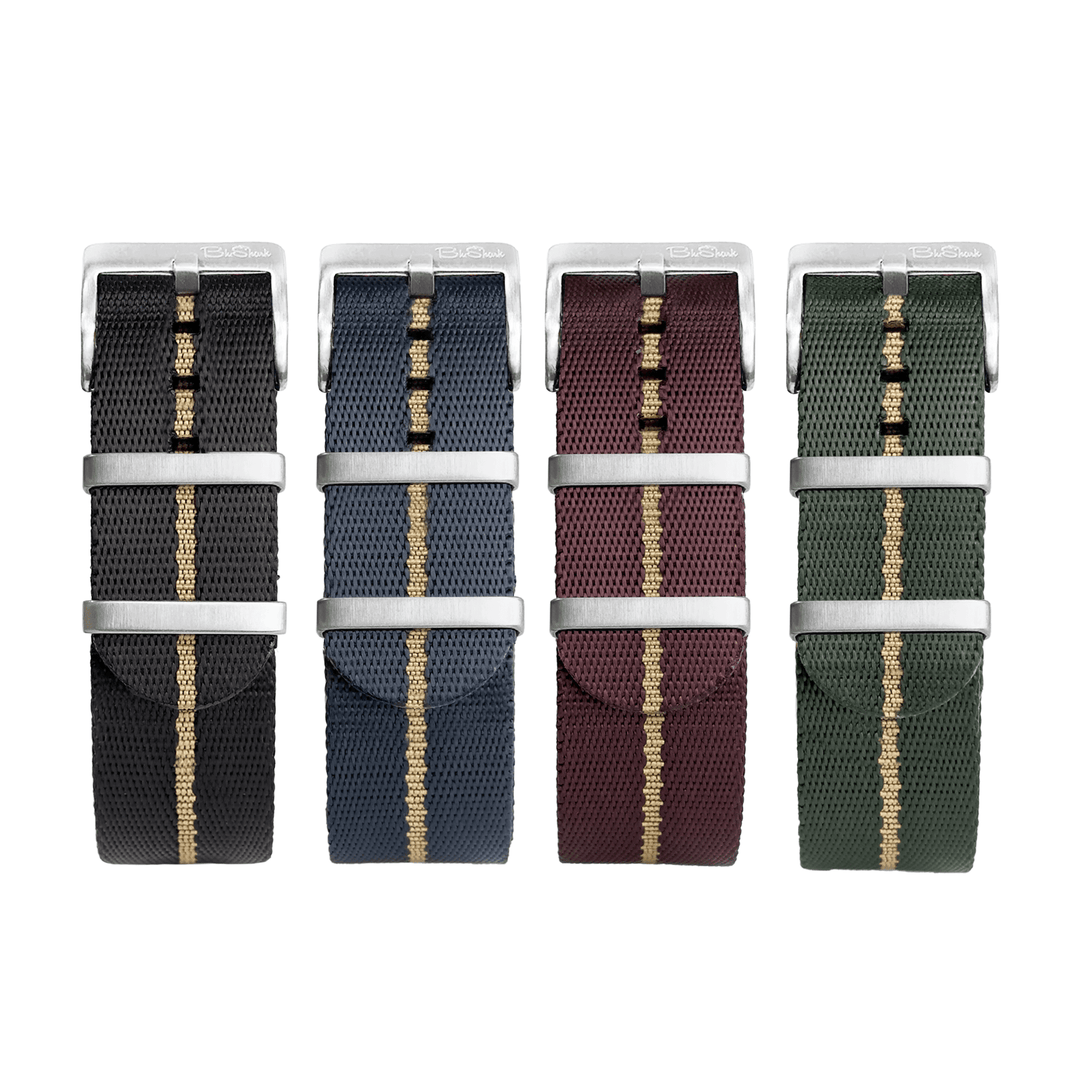 AlphaShark - Pin Stripe - 4 Pack Bundle - BluShark Straps