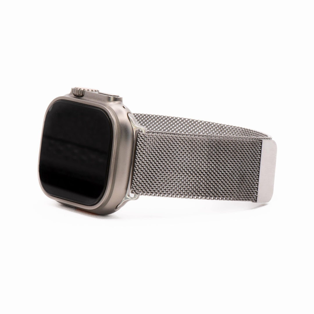 Apple Band Milanese - Cool Silver - BluShark Straps