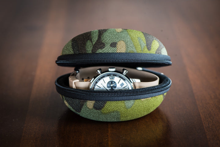 BluShark Accessory The Pod - Travel Watch Case - Camo