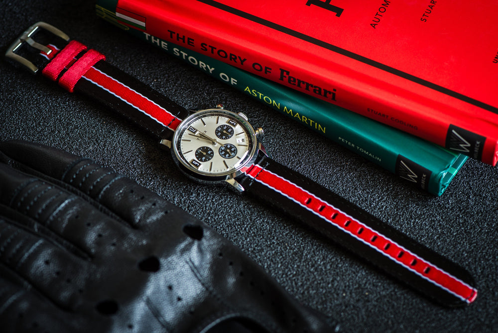 BluShark Alpha2 Alpha2 - Racing Stripe - Black Red White