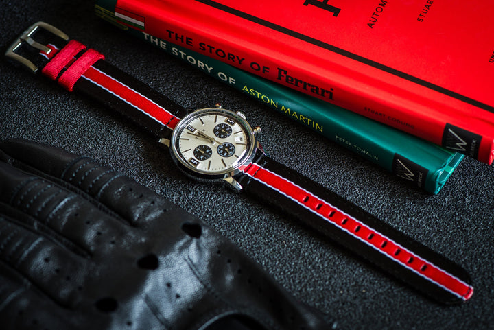 BluShark Alpha2 Alpha2 - Racing Stripe - Black Red White