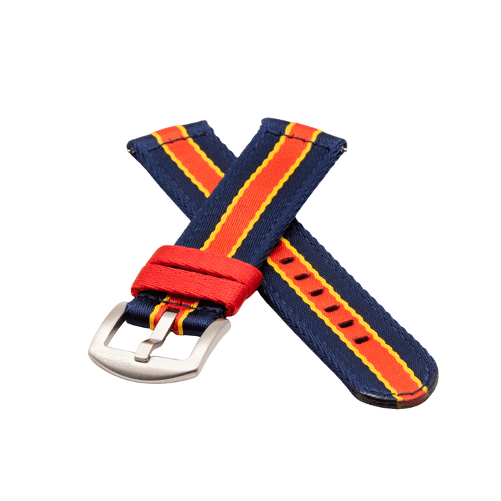 BluShark Alpha2 Alpha2 - Racing Stripe - Blue Red Yellow