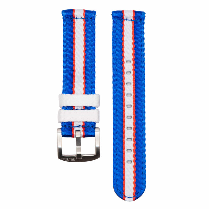 BluShark Alpha2 Alpha2 - Racing Stripe - Blue White Red