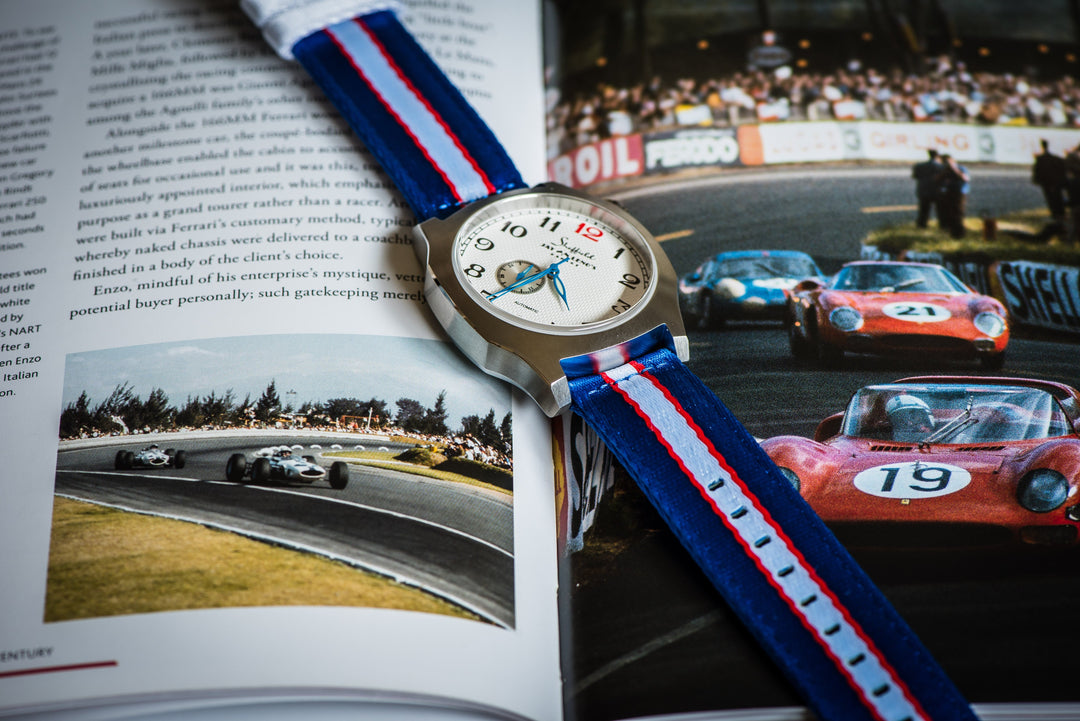 BluShark Alpha2 Alpha2 - Racing Stripe - Blue White Red