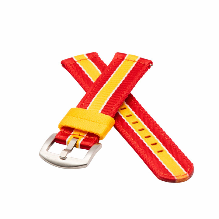 BluShark Alpha2 Alpha2 - Racing Stripe - Red Yellow White