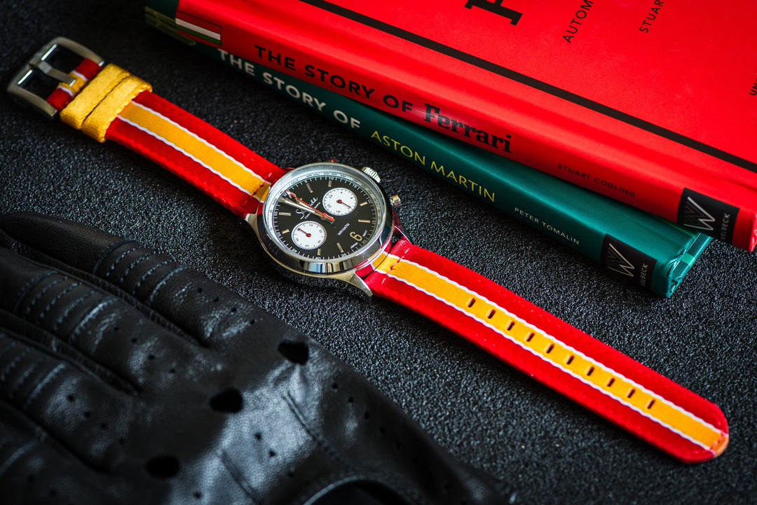 BluShark Alpha2 Alpha2 - Racing Stripe - Red Yellow White