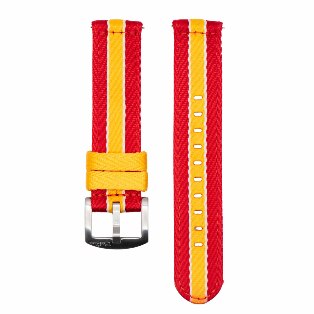 BluShark Alpha2 Alpha2 - Racing Stripe - Red Yellow White
