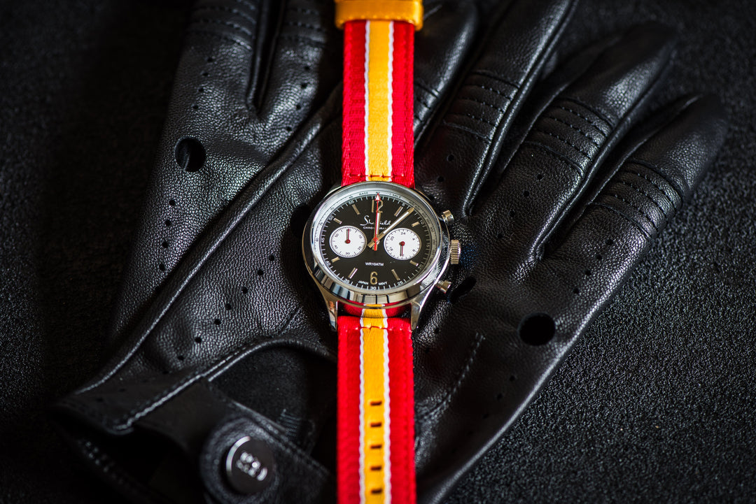 BluShark Alpha2 Alpha2 - Racing Stripe - Red Yellow White