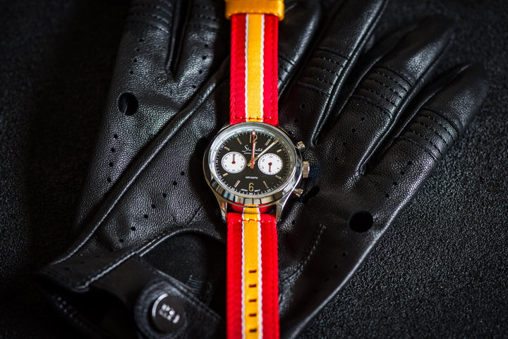 BluShark Alpha2 Alpha2 - Racing Stripe - Red Yellow White