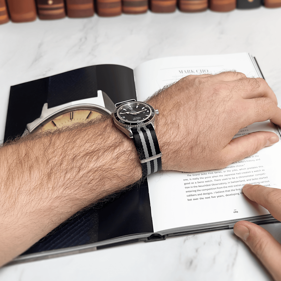 AlphaPremier Premium Quality James Bond Nylon Watch Band