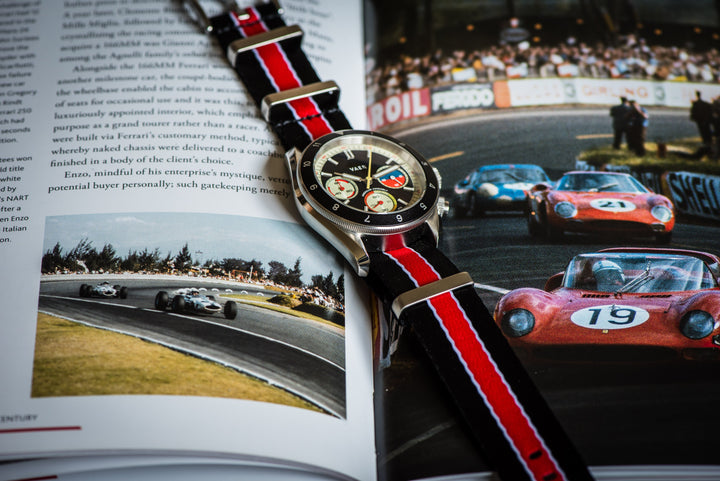 BluShark AlphaPremier AlphaPremier - Racing Stripe - Black Red White