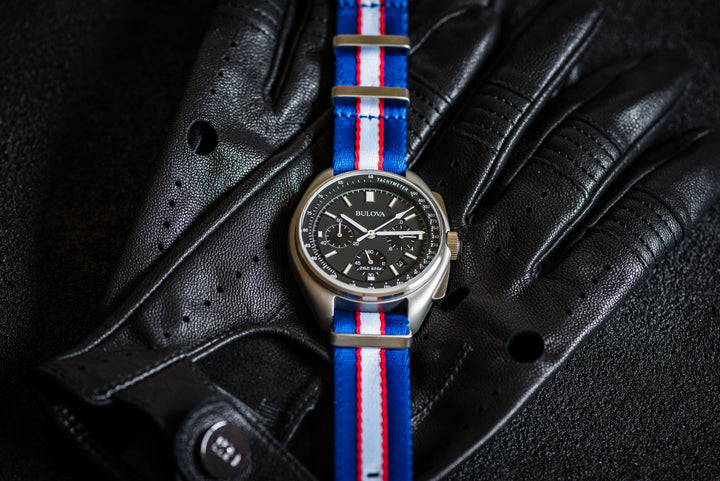 BluShark AlphaPremier AlphaPremier - Racing Stripe - Blue White Red