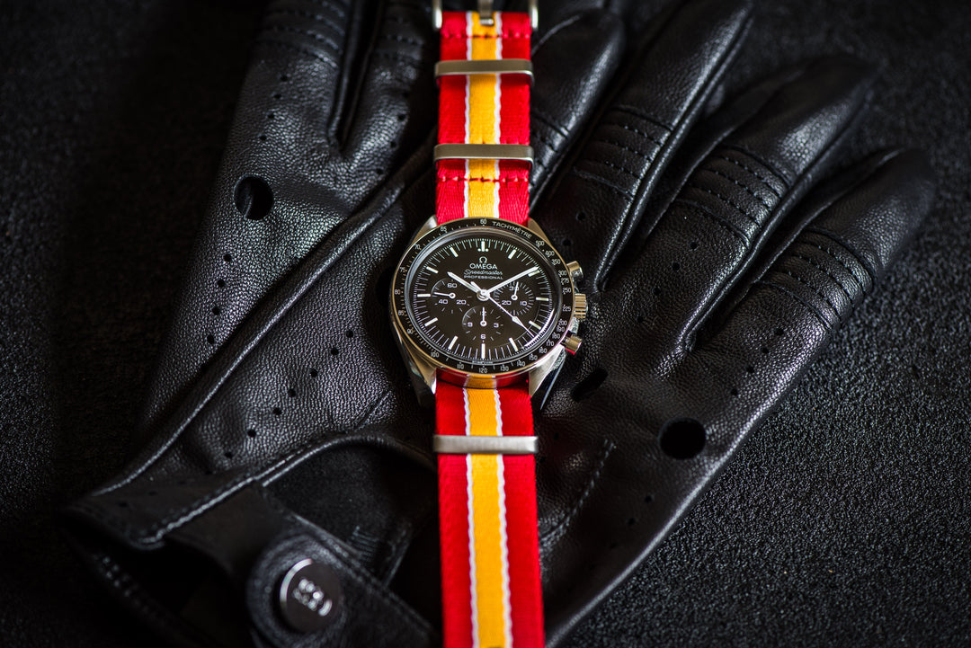 BluShark AlphaPremier AlphaPremier - Racing Stripe - Red Yellow White