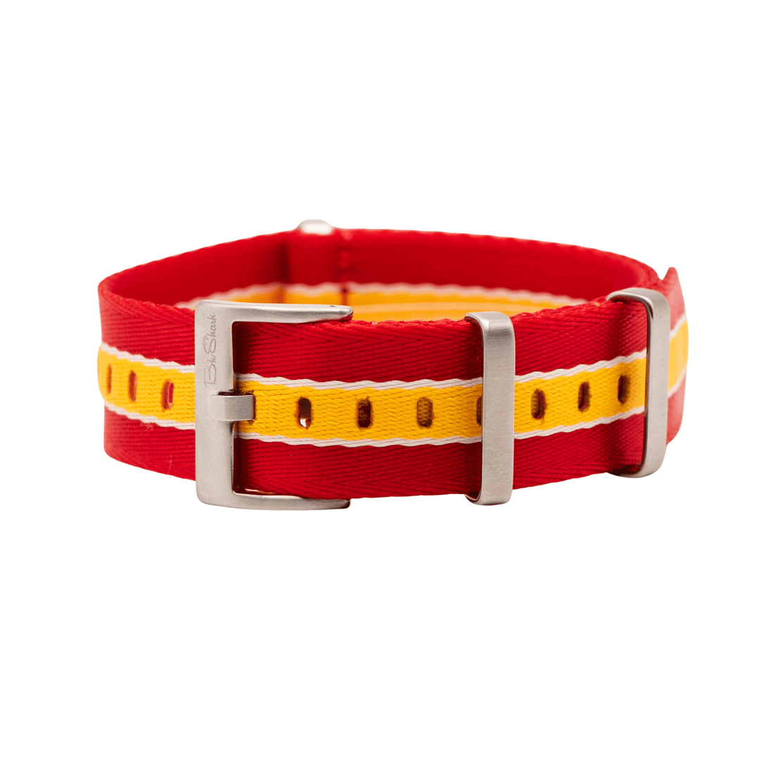 BluShark AlphaPremier AlphaPremier - Racing Stripe - Red Yellow White