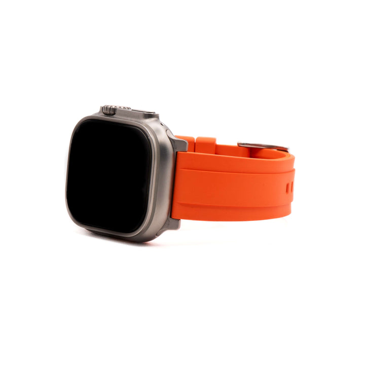 BluShark Apple Apple Watch Ultra Ridge Rubber - Orange