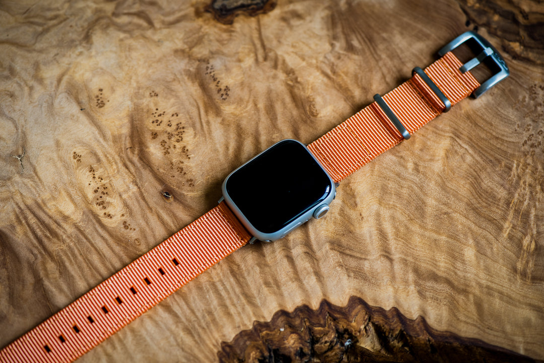 BluShark Apple Band O2 Strap Apple Band - The O2 Strap - Orange