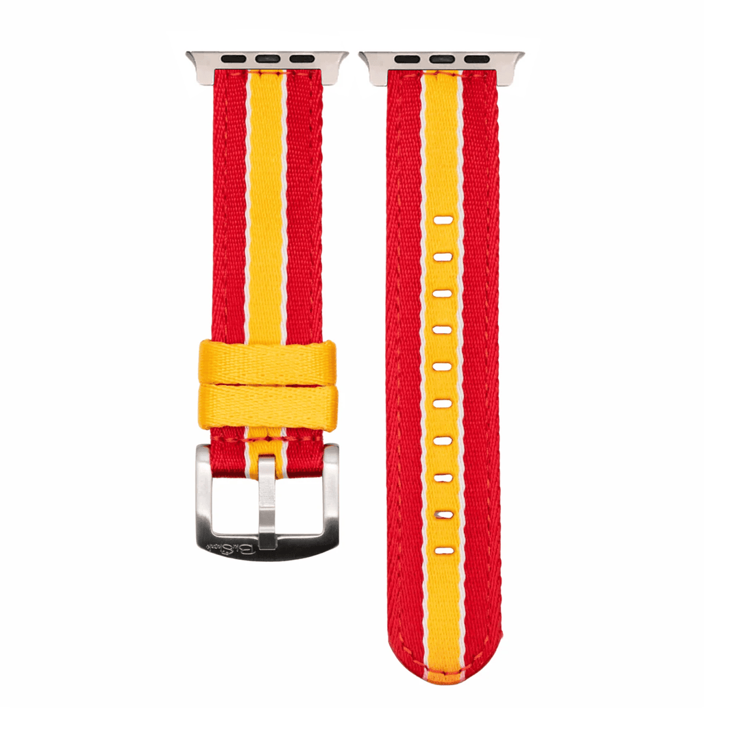 BluShark Apple Band ULTRA Alpha2 Apple Band ULTRA - Alpha2 - Racing Stripe - Red Yellow White