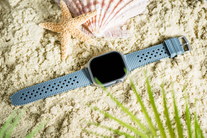 BluShark Apple Band ULTRA Neo Tropical Rubber Apple Band ULTRA - Neo Tropical Rubber - Gray