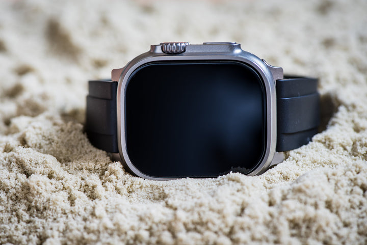 BluShark Apple Band ULTRA Ridge Rubber Apple Band ULTRA - Ridge Rubber - Black