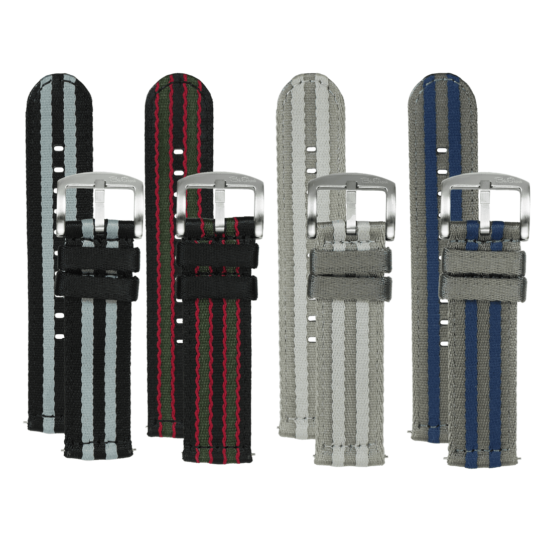 BluShark Bundle Alpha2 - Bond Striped - 4 Pack Bundle