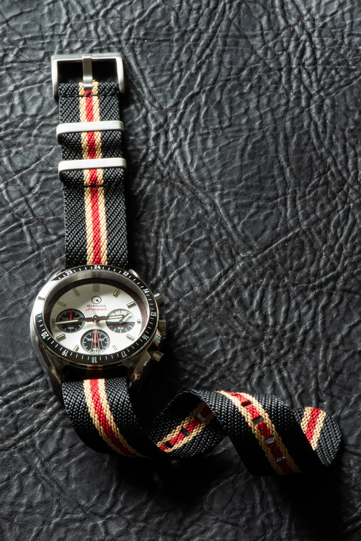 BluShark Knit Weave Knit Weave - Burnout Black Watch Strap