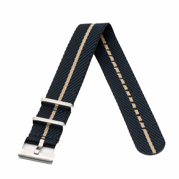 BluShark Knit Weave Knit Weave - Space & Khaki Watch Strap