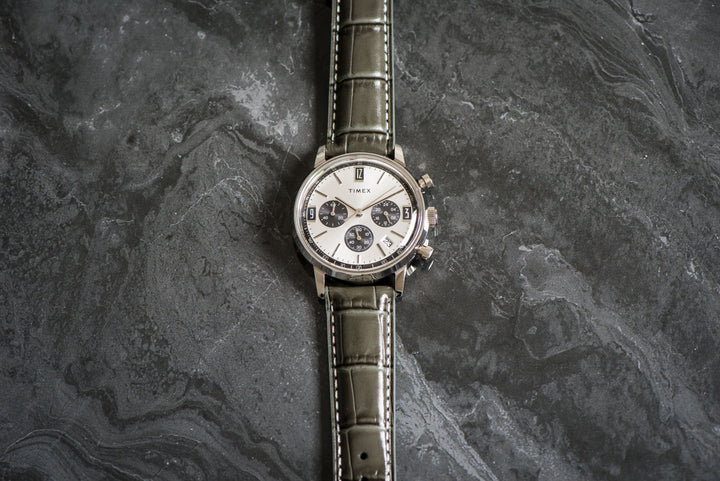 BluShark Leather Crocodile Leather - Crocodile Grain - Earl Gray