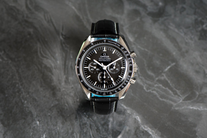 BluShark Leather Crocodile Leather - Crocodile Grain Licorice Black