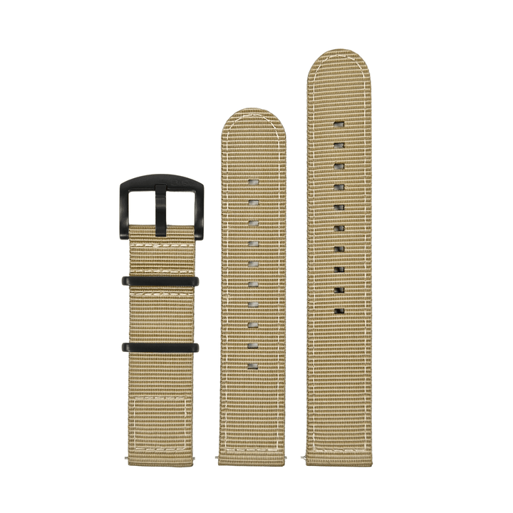 BluShark O2 20mm / PVD Black The O2 Strap - Pebble