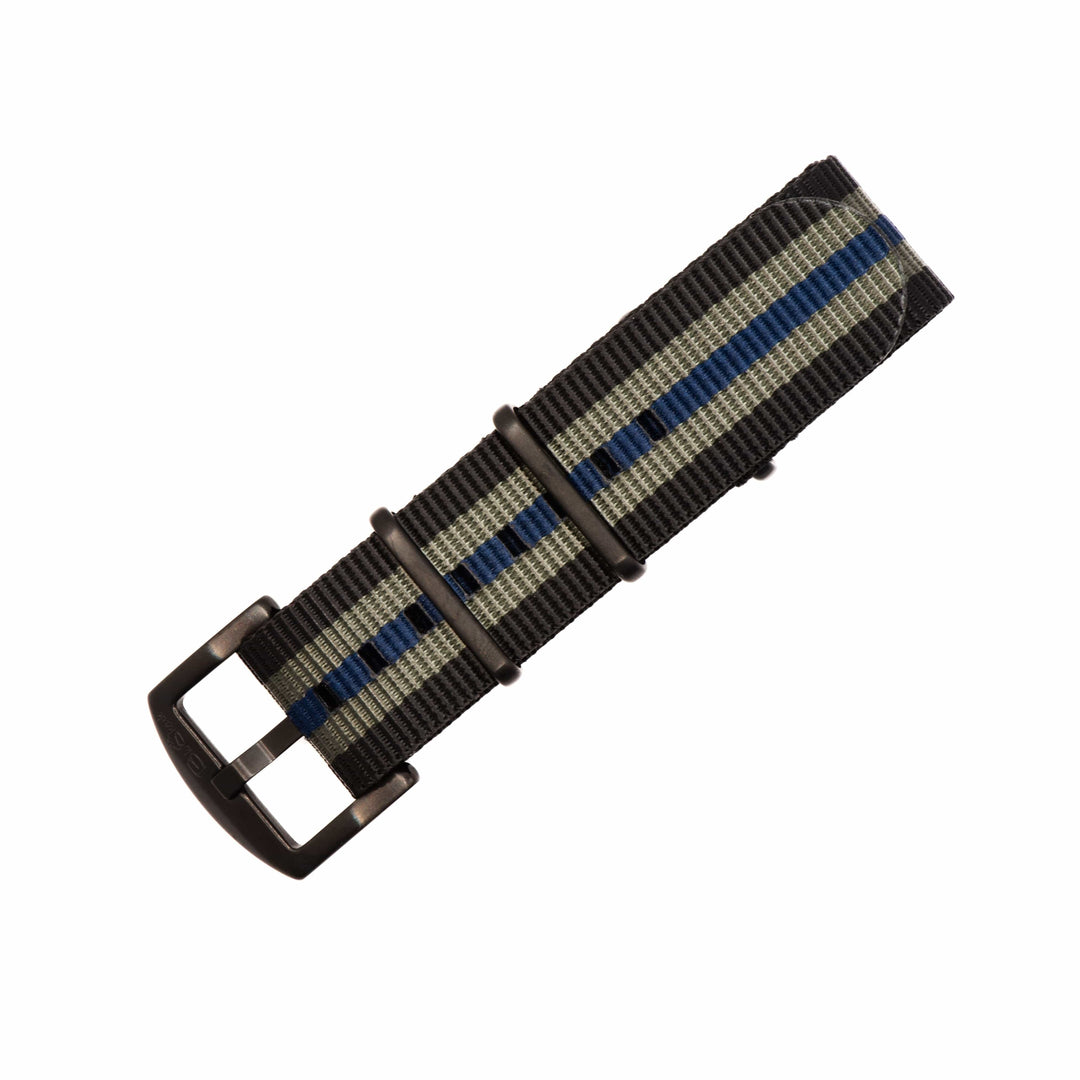 BluShark Original 20mm / PVD Black Original - Bond Blue