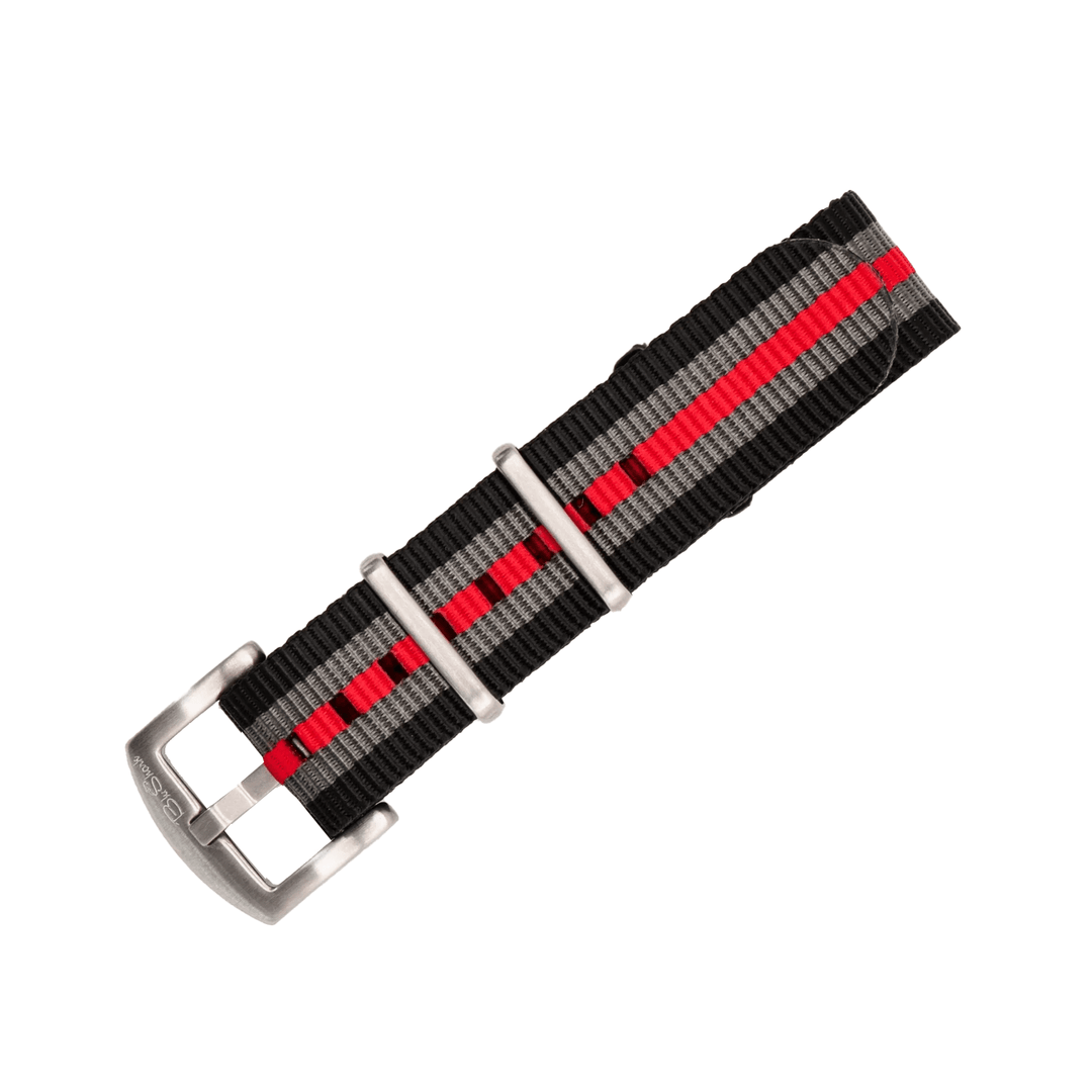 Original Collection Nylon Watch Band Red Bond Watch Strap BluShark Straps