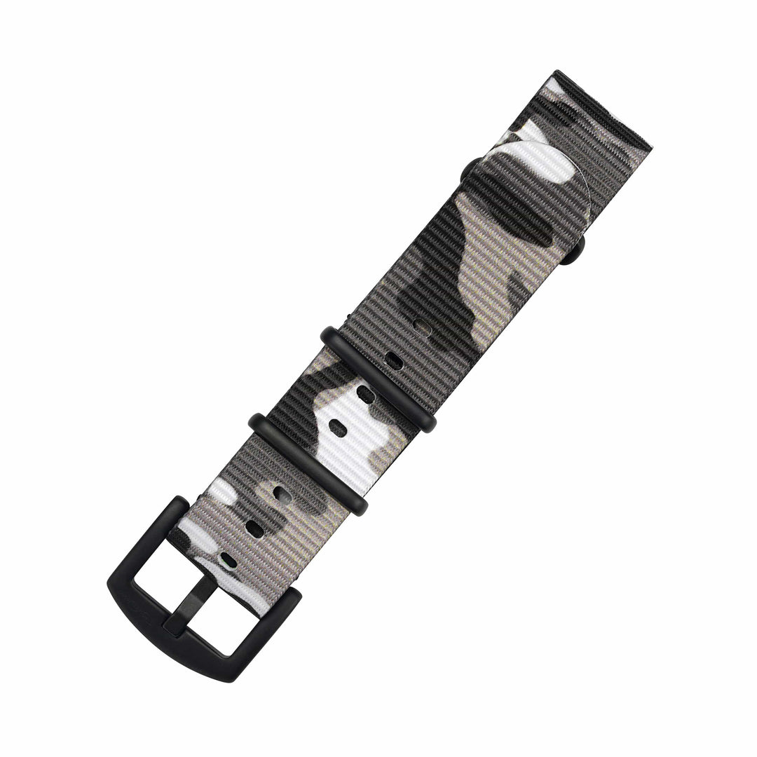 BluShark Original 20mm / PVD Black Original - Camo Arctic