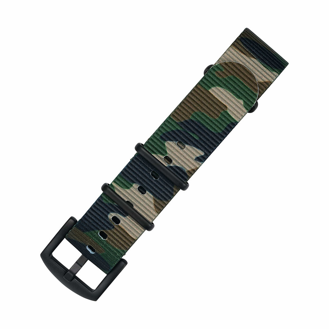 BluShark Original 20mm / PVD Black Original - Camo Jungle