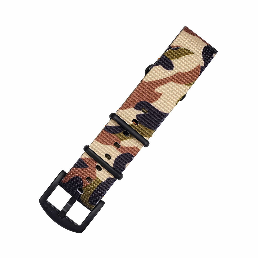 BluShark Original 20mm / PVD Black Original - Camo Woodland Hunter