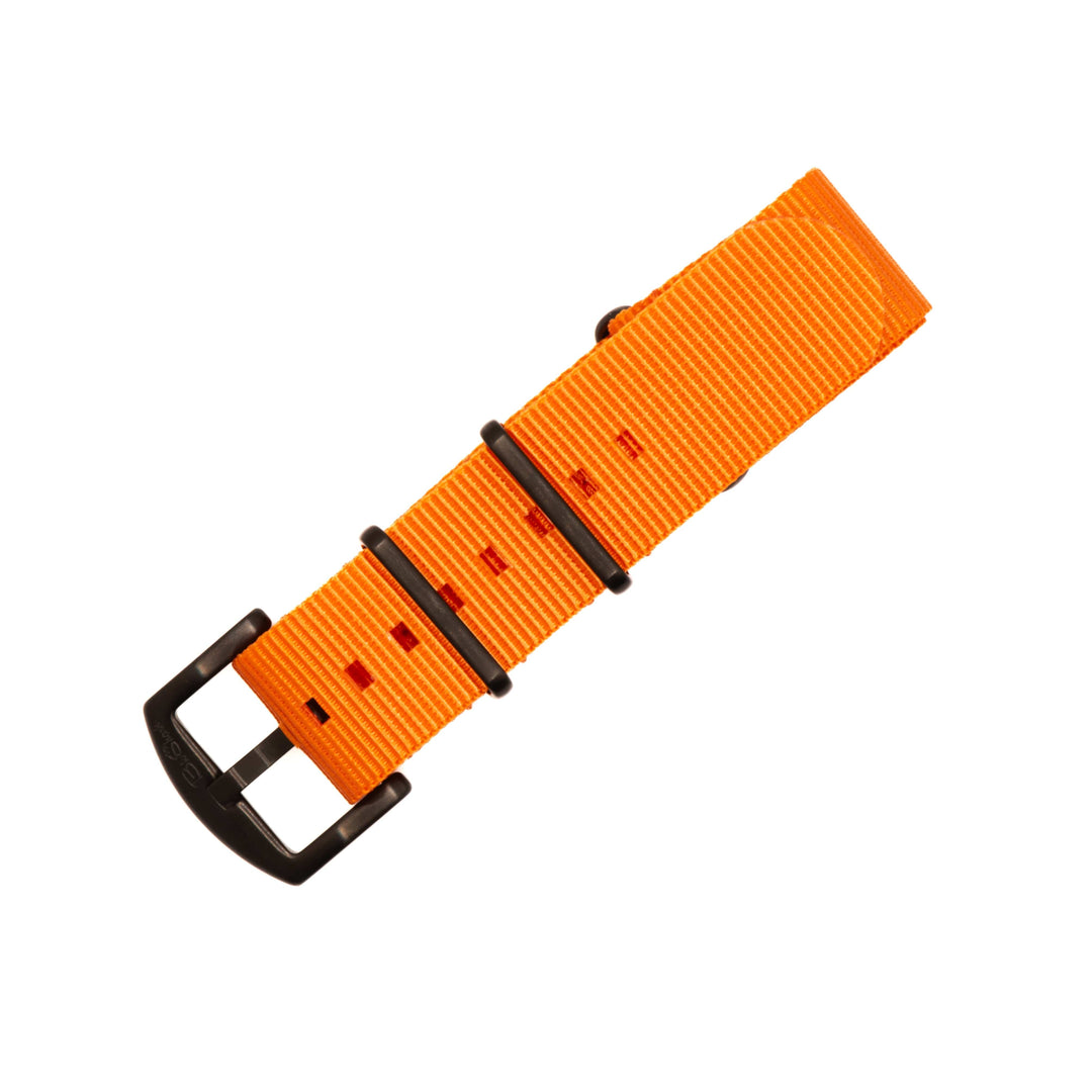 BluShark Original 20mm / PVD Black Original - Orange