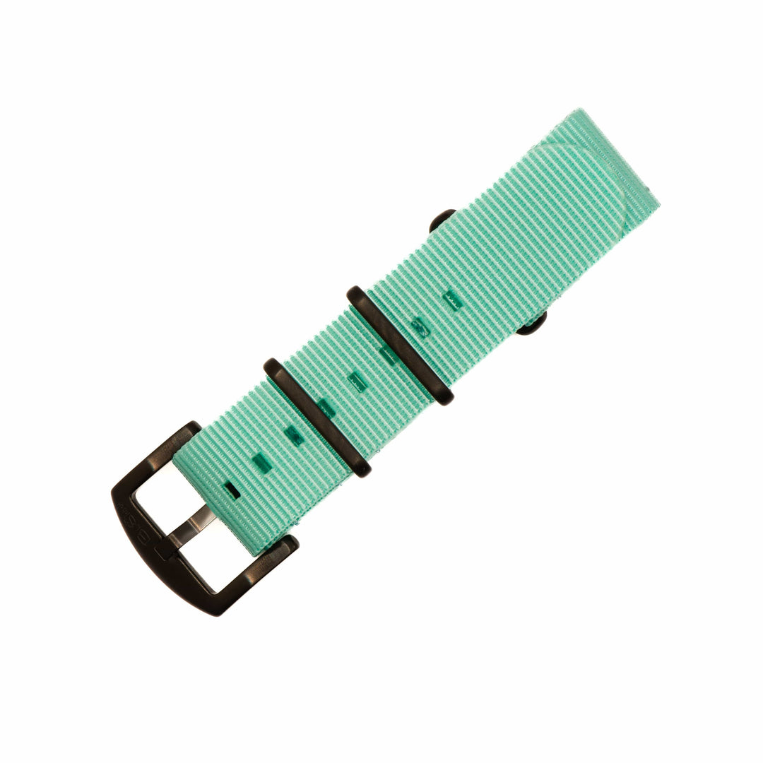BluShark Original 20mm / PVD Black Original - Seafoam Green